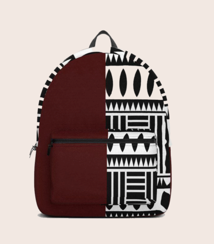 Sac à Dos en Imprimé Africain